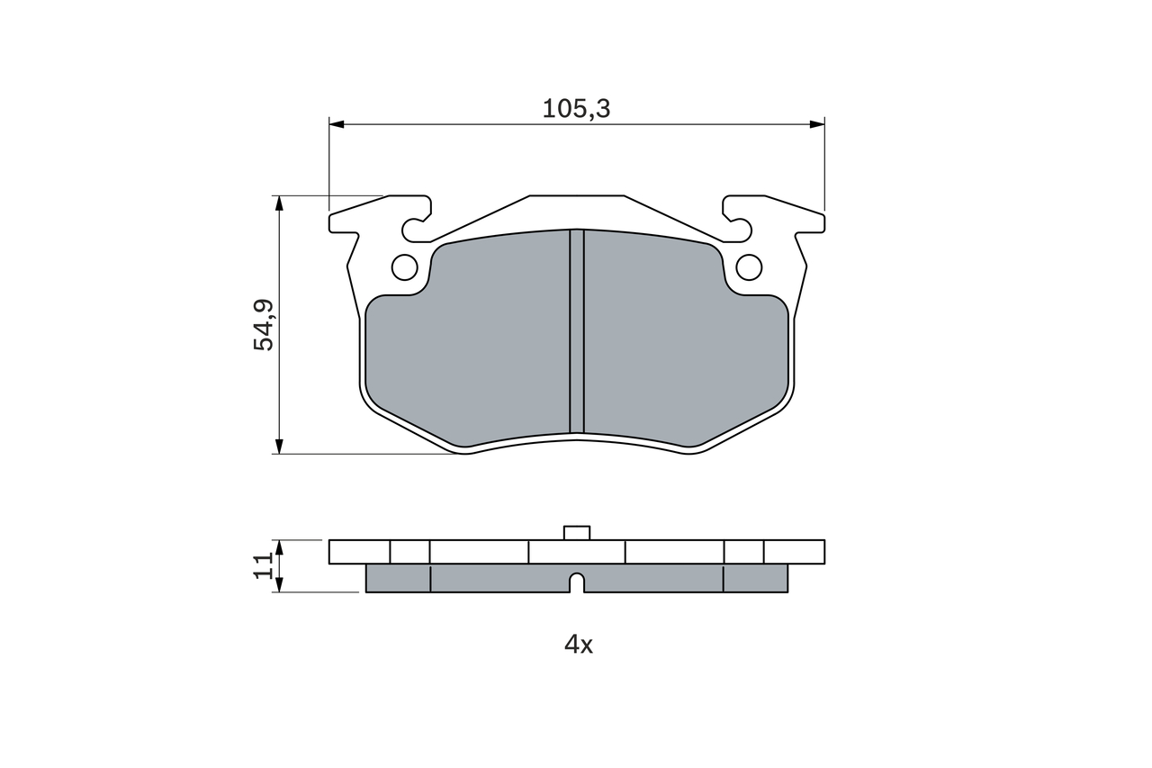 BOSCH 0 986 424 992 Kit...