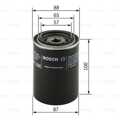 BOSCH 0 986 452 006 Oil Filter