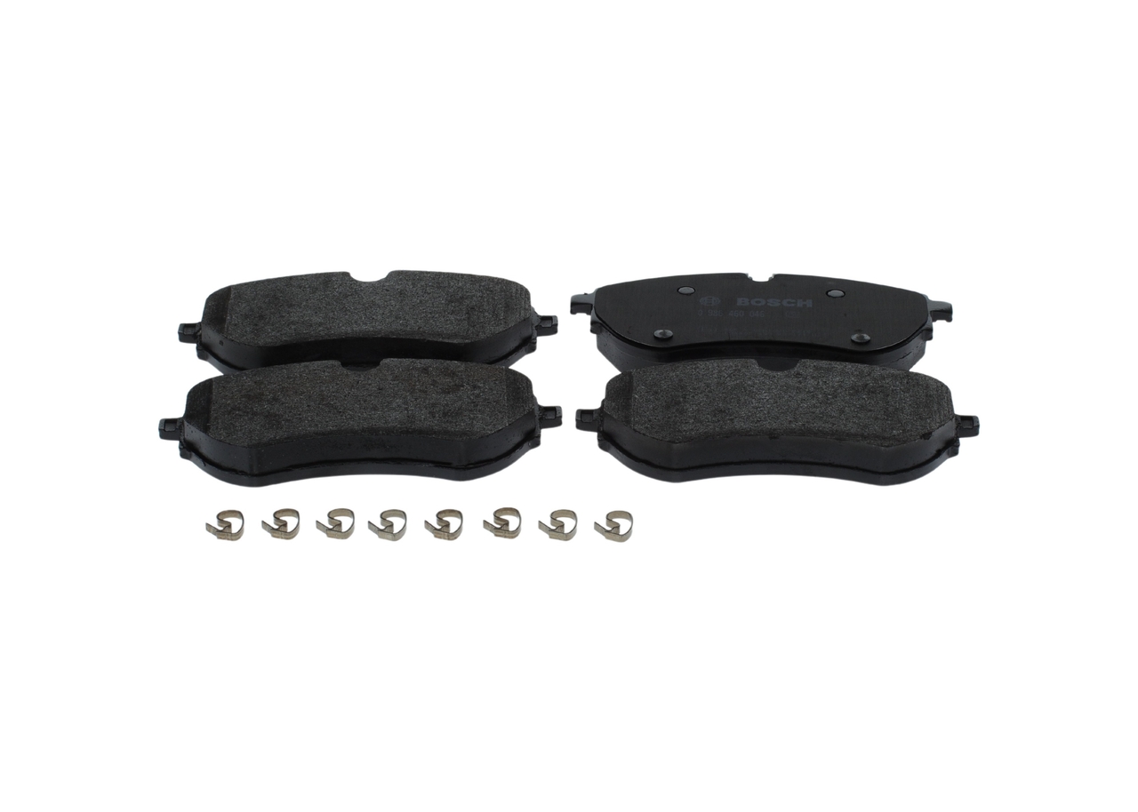 BOSCH 0 986 460 046 Bremsbelagsatz, Scheibenbremse