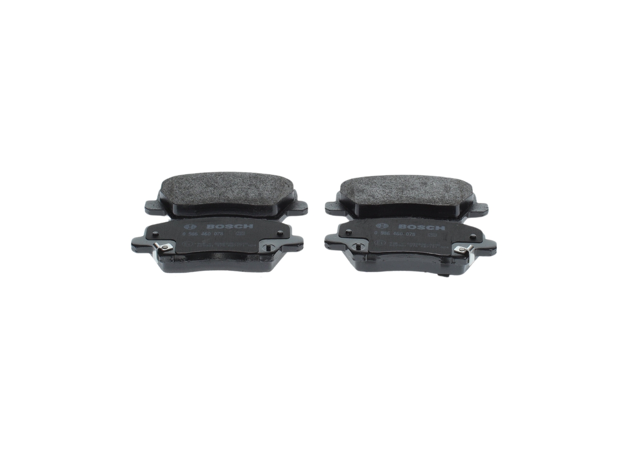 BOSCH 0 986 460 078 Bremsbelagsatz, Scheibenbremse