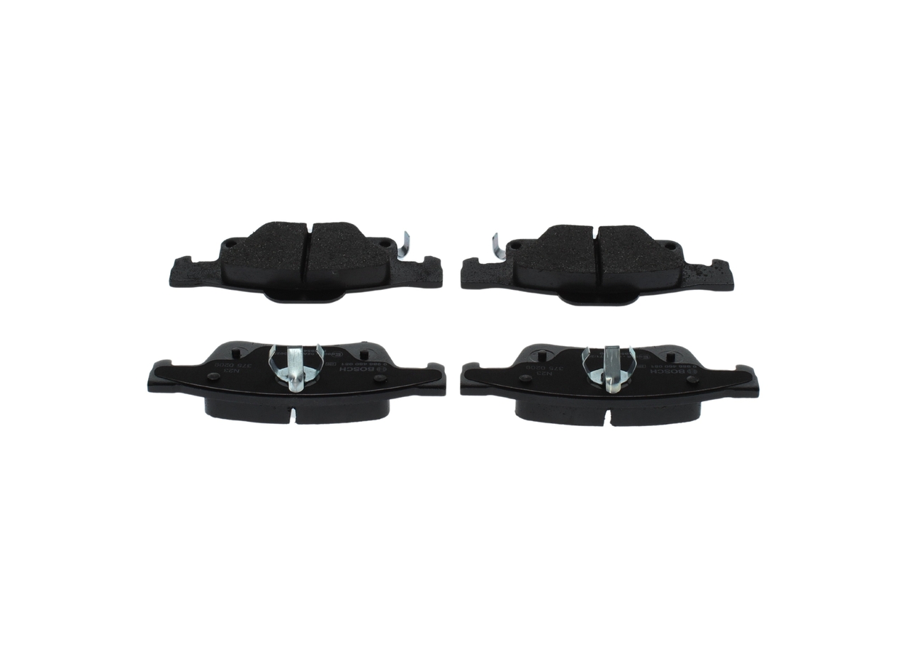 BOSCH 0 986 460 081 Bremsbelagsatz, Scheibenbremse