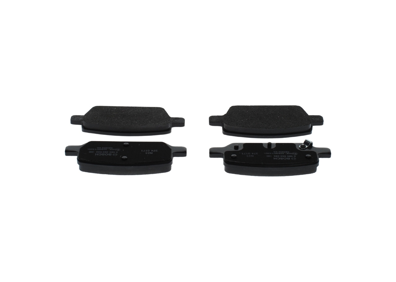 BOSCH 0 986 460 086 Bremsbelagsatz, Scheibenbremse