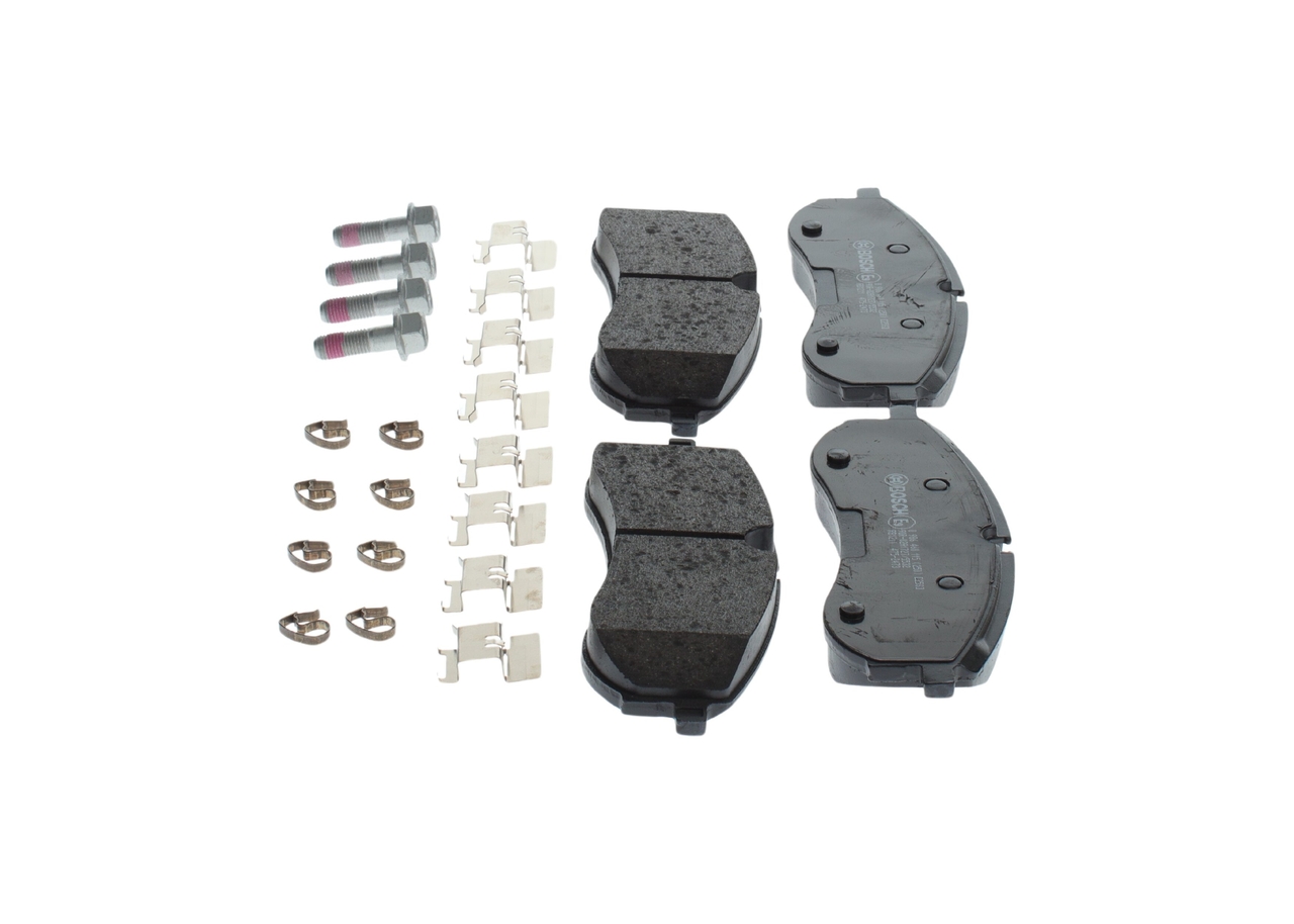 BOSCH 0 986 460 115 Bremsbelagsatz, Scheibenbremse
