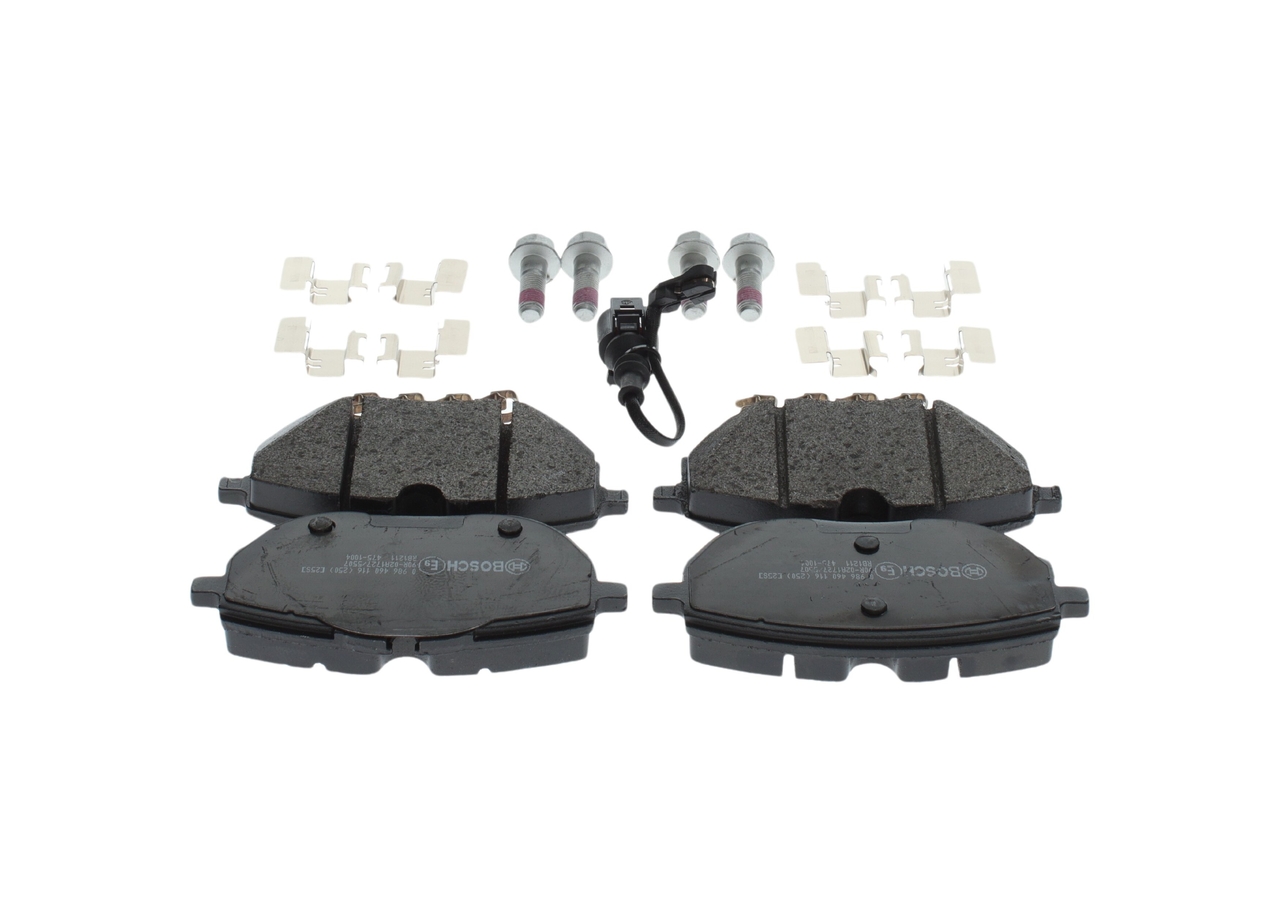 BOSCH 0 986 460 116 Bremsbelagsatz, Scheibenbremse