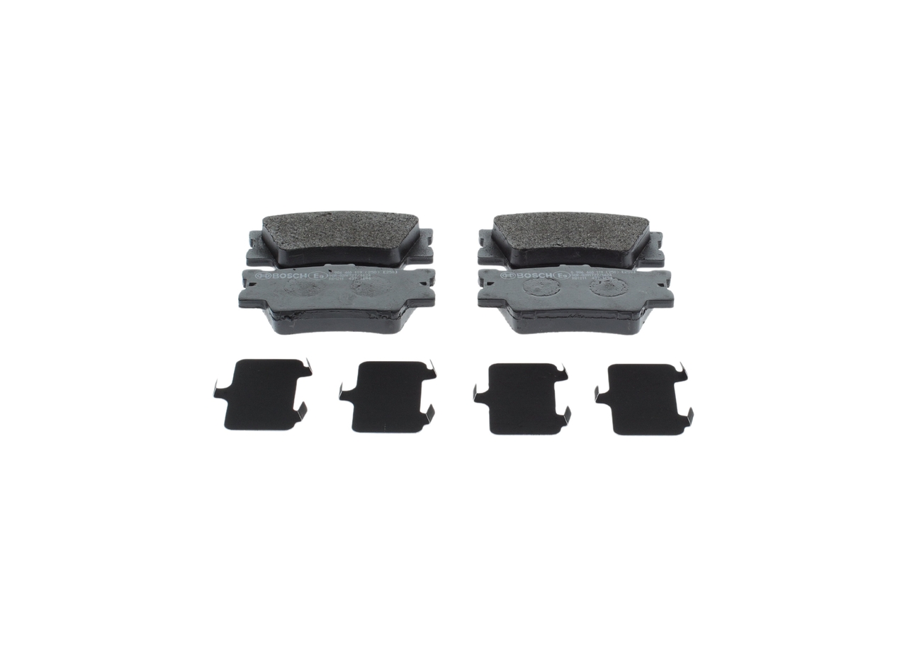 BOSCH 0 986 460 119 Bremsbelagsatz, Scheibenbremse