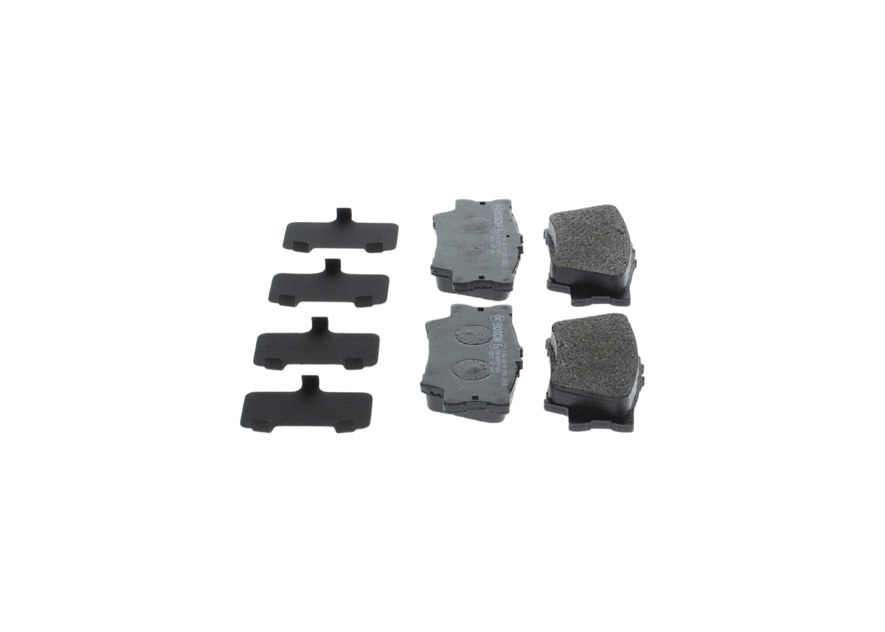 BOSCH 0 986 460 119 Bremsbelagsatz, Scheibenbremse
