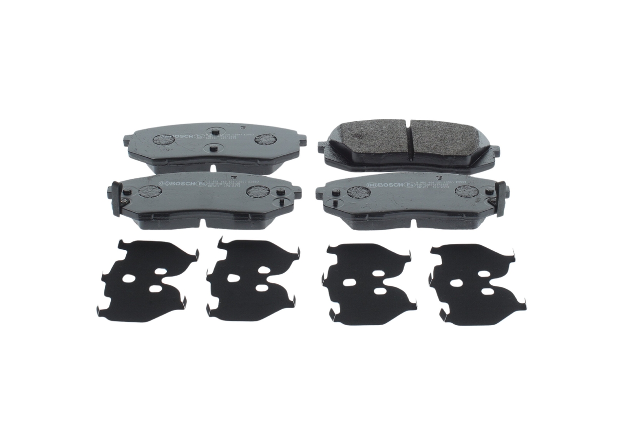 BOSCH 0 986 460 121 Bremsbelagsatz, Scheibenbremse