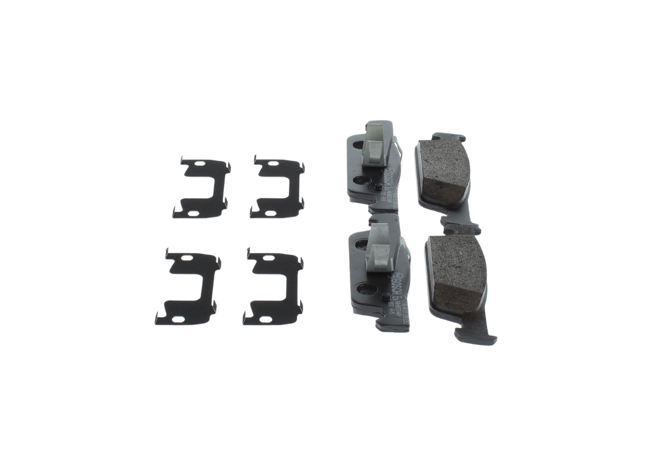 BOSCH 0 986 460 125 Bremsbelagsatz, Scheibenbremse