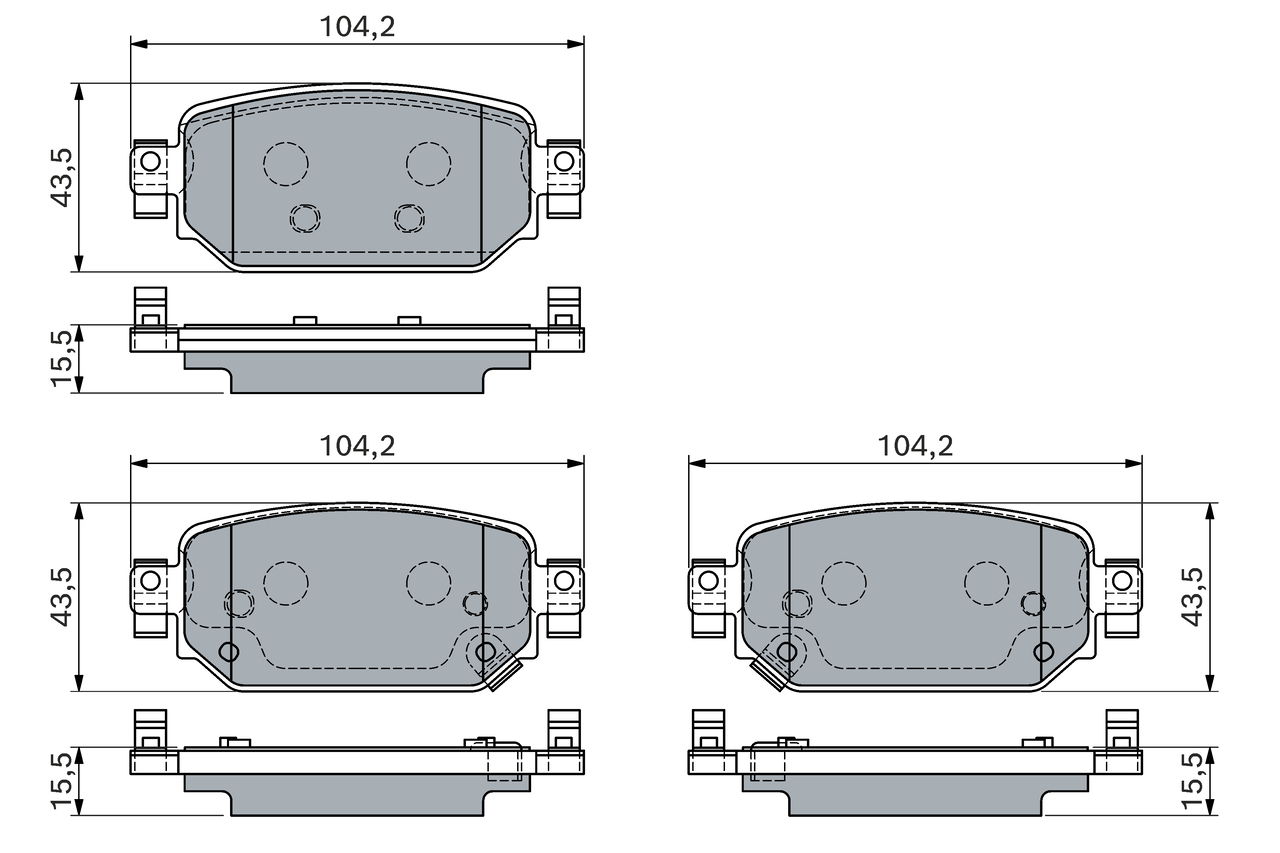 BOSCH 0 986 460 135...