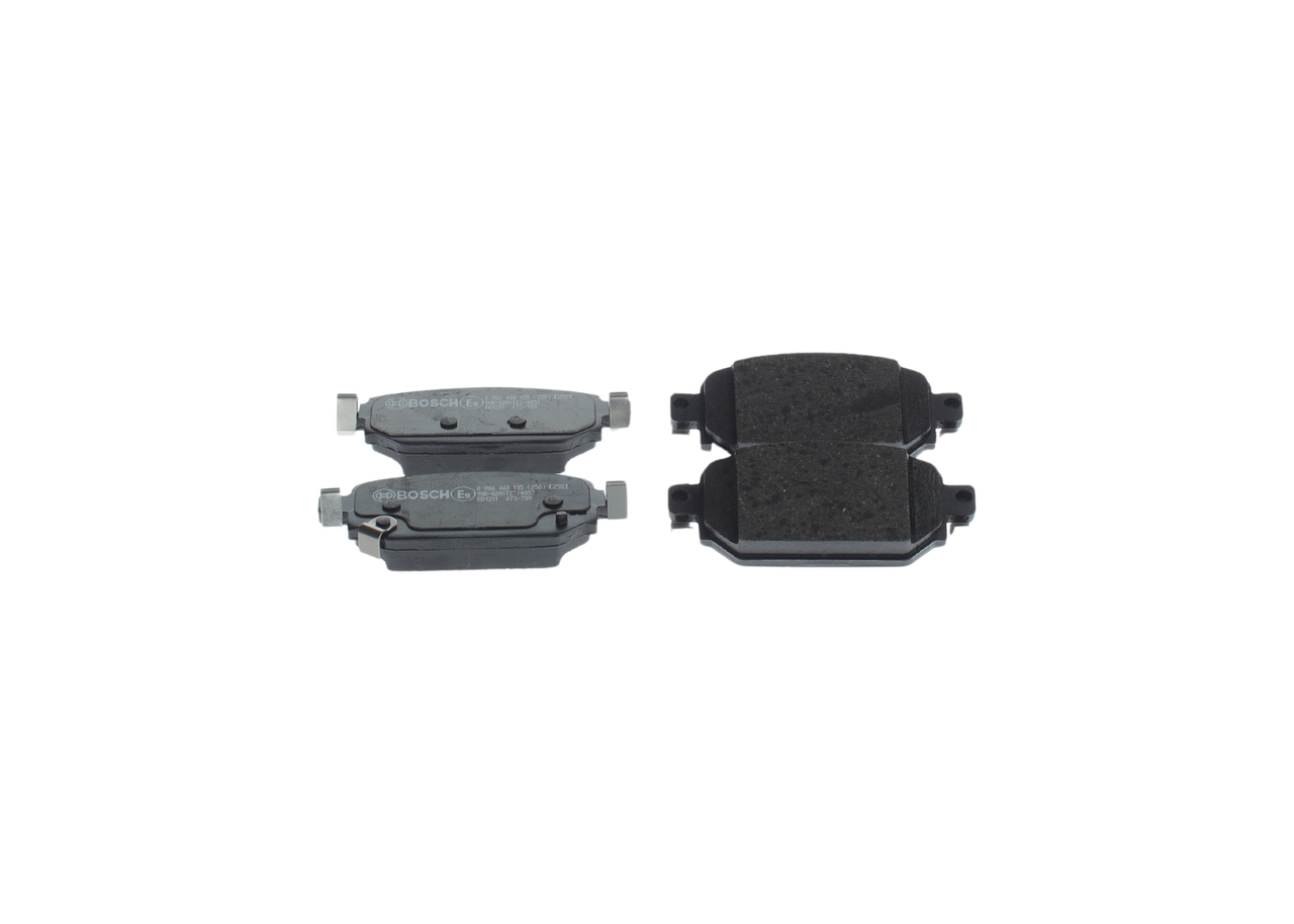 BOSCH 0 986 460 135 Bremsbelagsatz, Scheibenbremse
