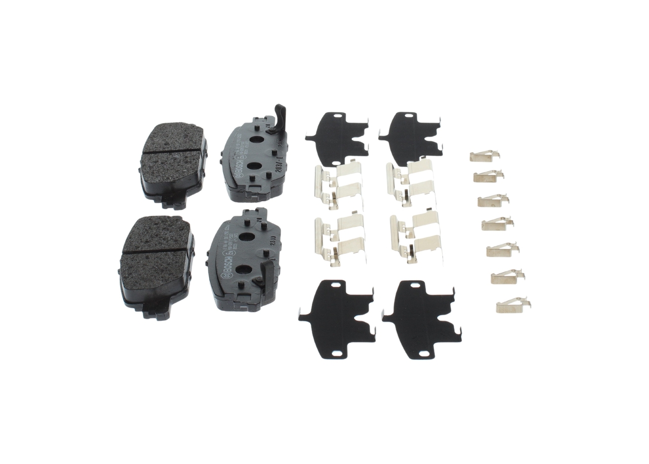 BOSCH 0 986 460 138 Bremsbelagsatz, Scheibenbremse