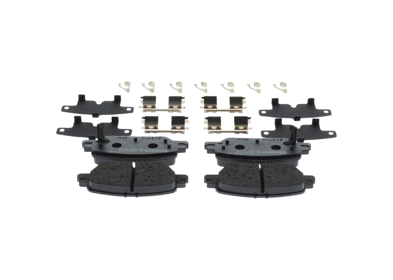 BOSCH 0 986 460 138 Bremsbelagsatz, Scheibenbremse