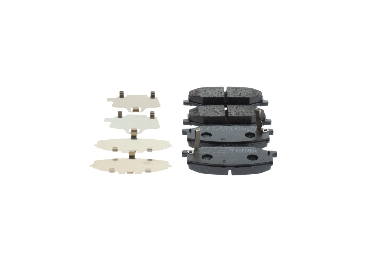 BOSCH 0 986 460 150 Bremsbelagsatz, Scheibenbremse
