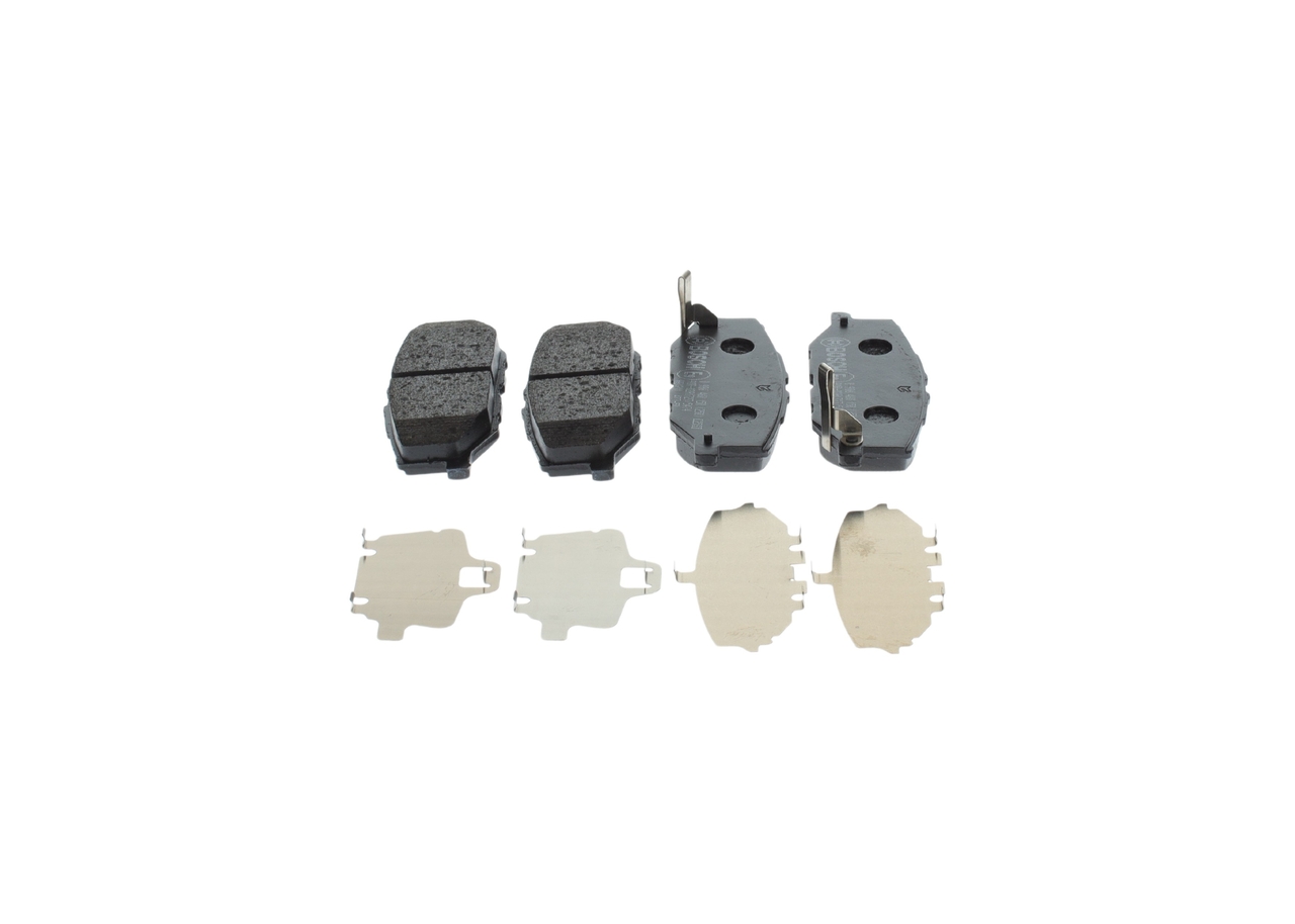 BOSCH 0 986 460 150 Bremsbelagsatz, Scheibenbremse