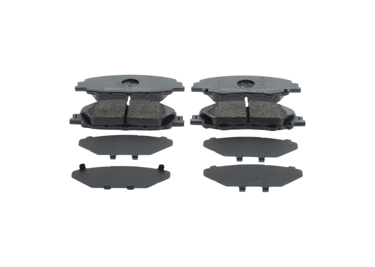 BOSCH 0 986 460 152 Bremsbelagsatz, Scheibenbremse