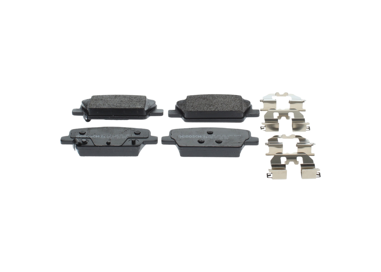 BOSCH 0 986 460 153 Bremsbelagsatz, Scheibenbremse