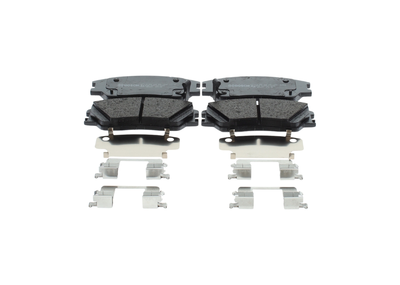 BOSCH 0 986 460 155 Bremsbelagsatz, Scheibenbremse