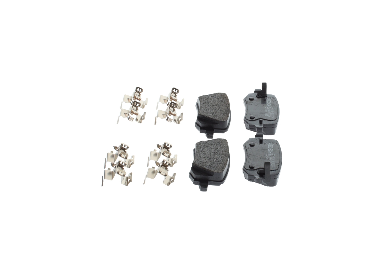 BOSCH 0 986 460 161 Bremsbelagsatz, Scheibenbremse
