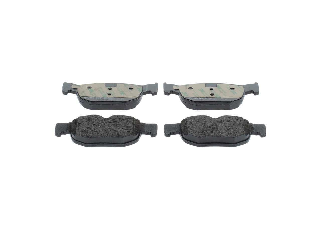 BOSCH 0 986 460 166 Bremsbelagsatz, Scheibenbremse