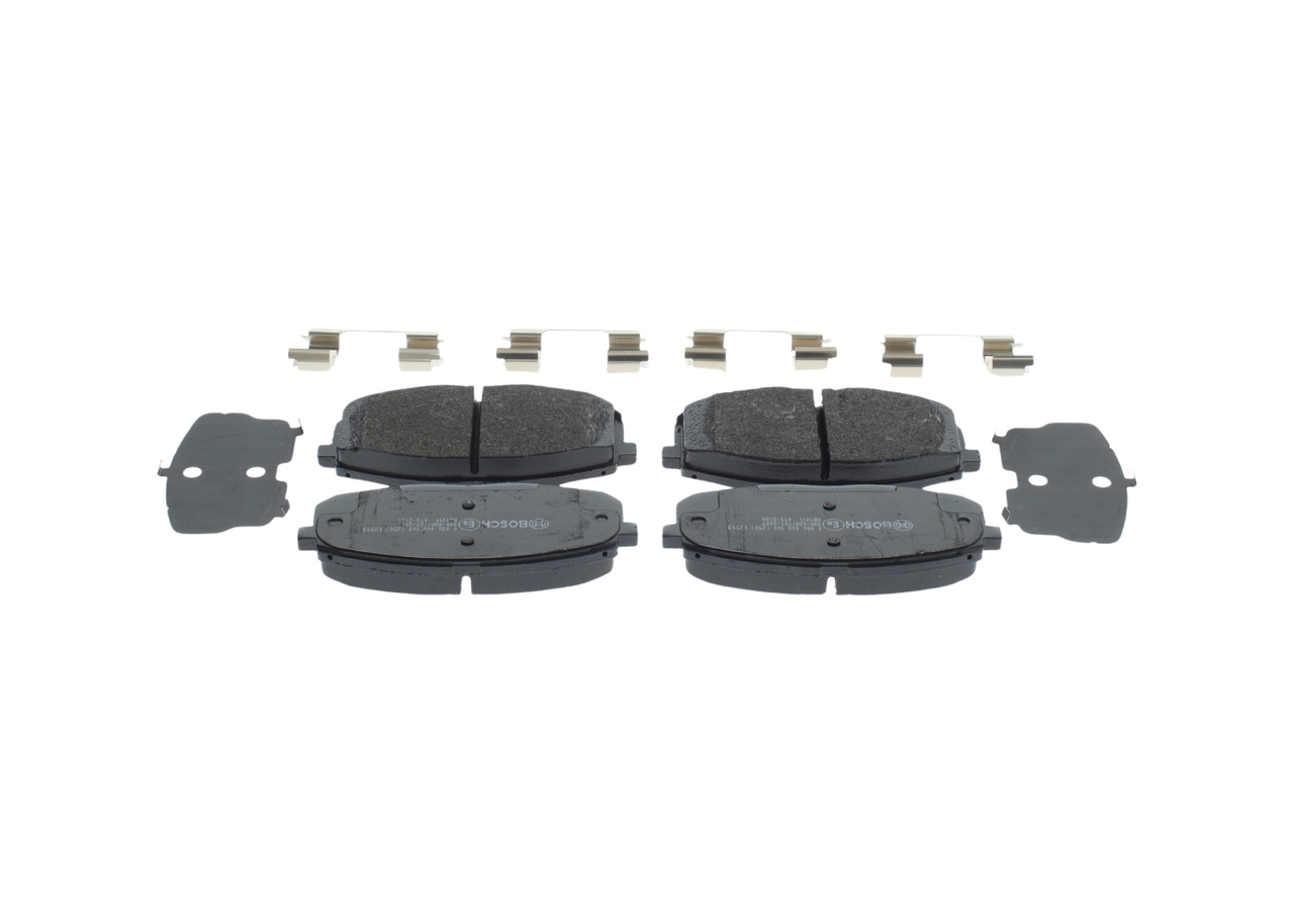 BOSCH 0 986 460 168 Bremsbelagsatz, Scheibenbremse