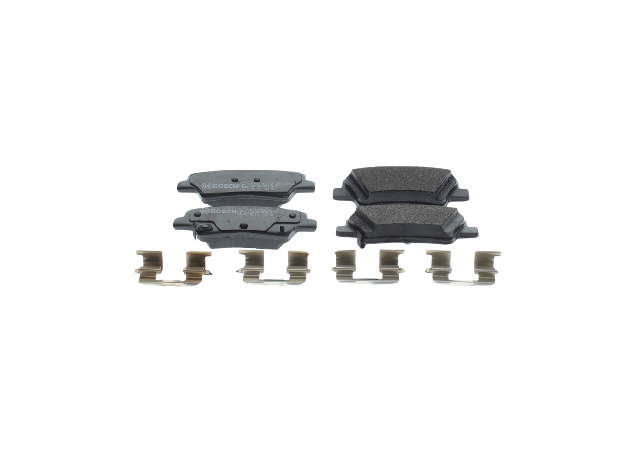 BOSCH 0 986 460 172 Bremsbelagsatz, Scheibenbremse