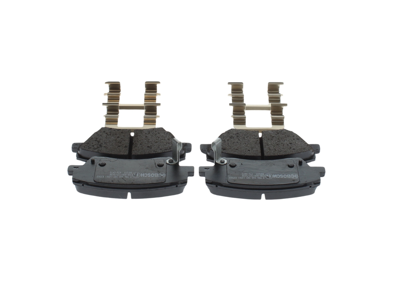 BOSCH 0 986 460 189 Bremsbelagsatz, Scheibenbremse