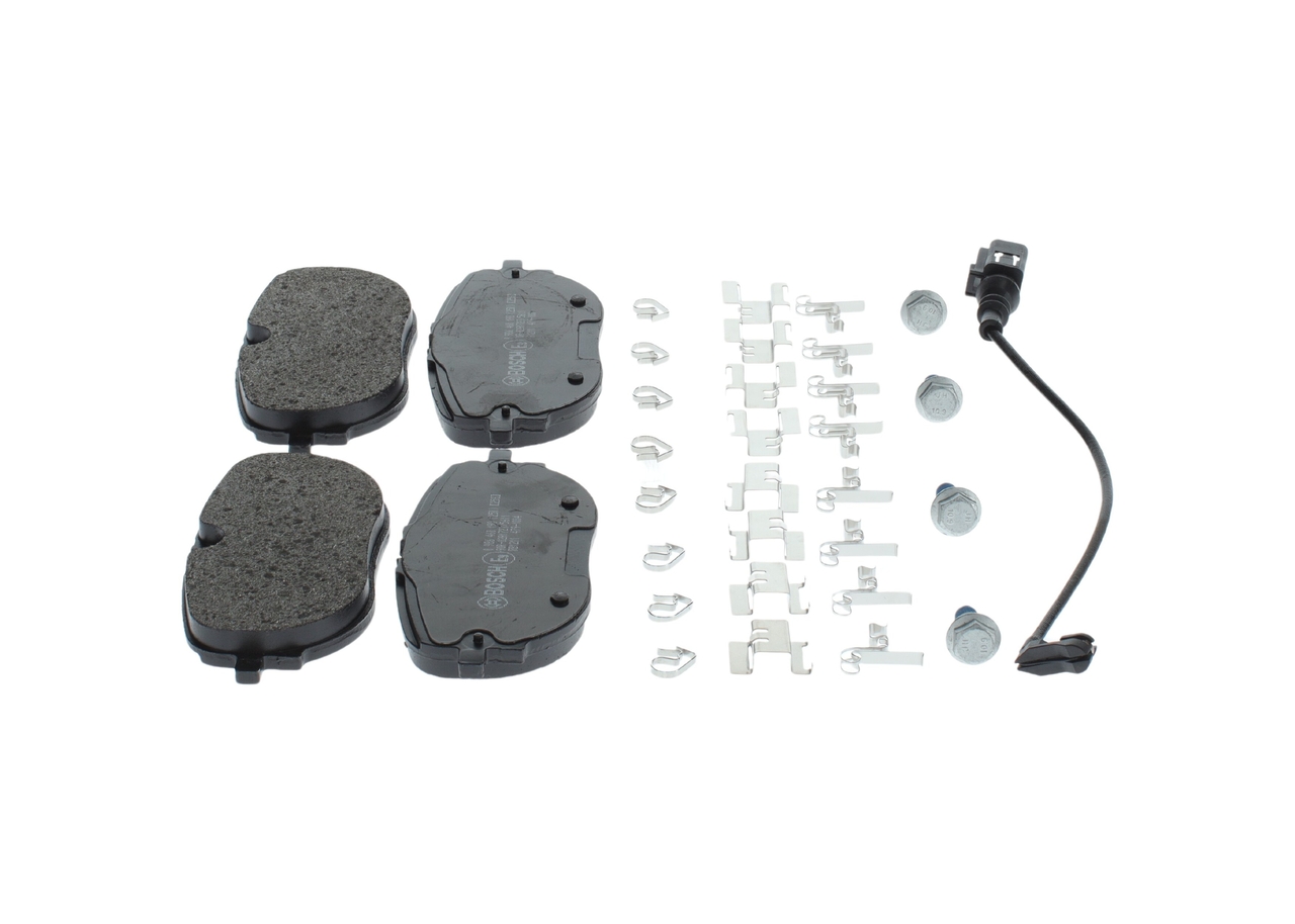 BOSCH 0 986 460 198 Bremsbelagsatz, Scheibenbremse