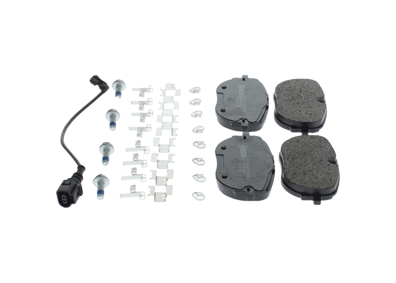 BOSCH 0 986 460 198 Bremsbelagsatz, Scheibenbremse