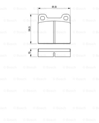 BOSCH 0 986 460 346 Brake...