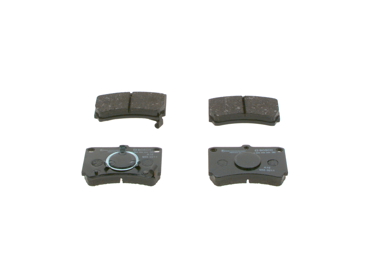 BOSCH 0 986 460 390 Bremsbelagsatz, Scheibenbremse
