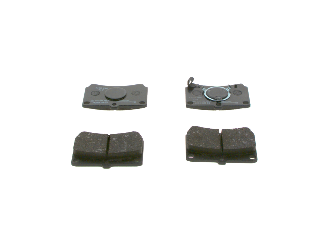 BOSCH 0 986 460 390 Bremsbelagsatz, Scheibenbremse