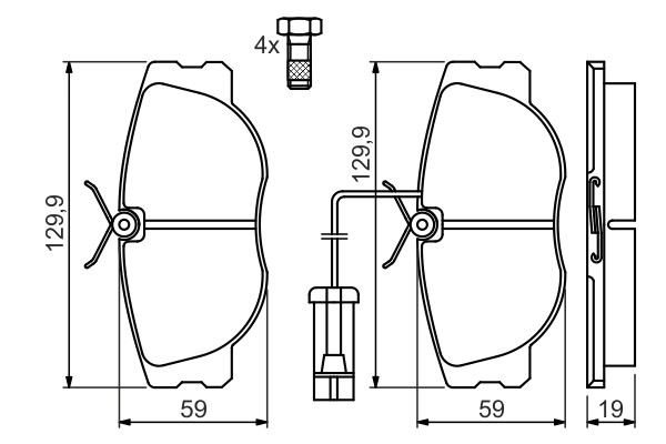 BOSCH 0 986 460 942 Kit...