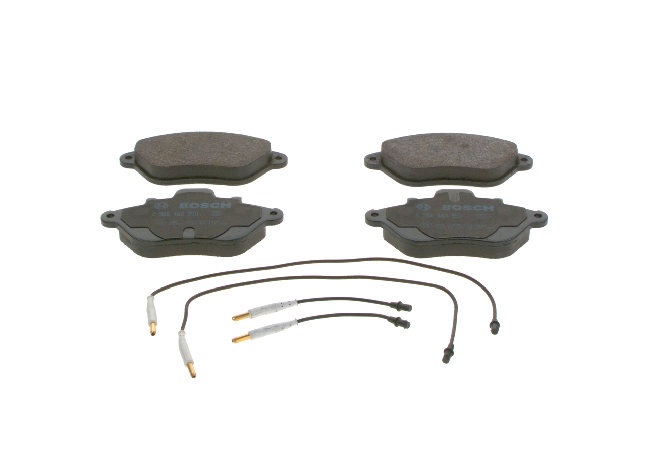 BOSCH 0 986 460 950 Bremsbelagsatz, Scheibenbremse