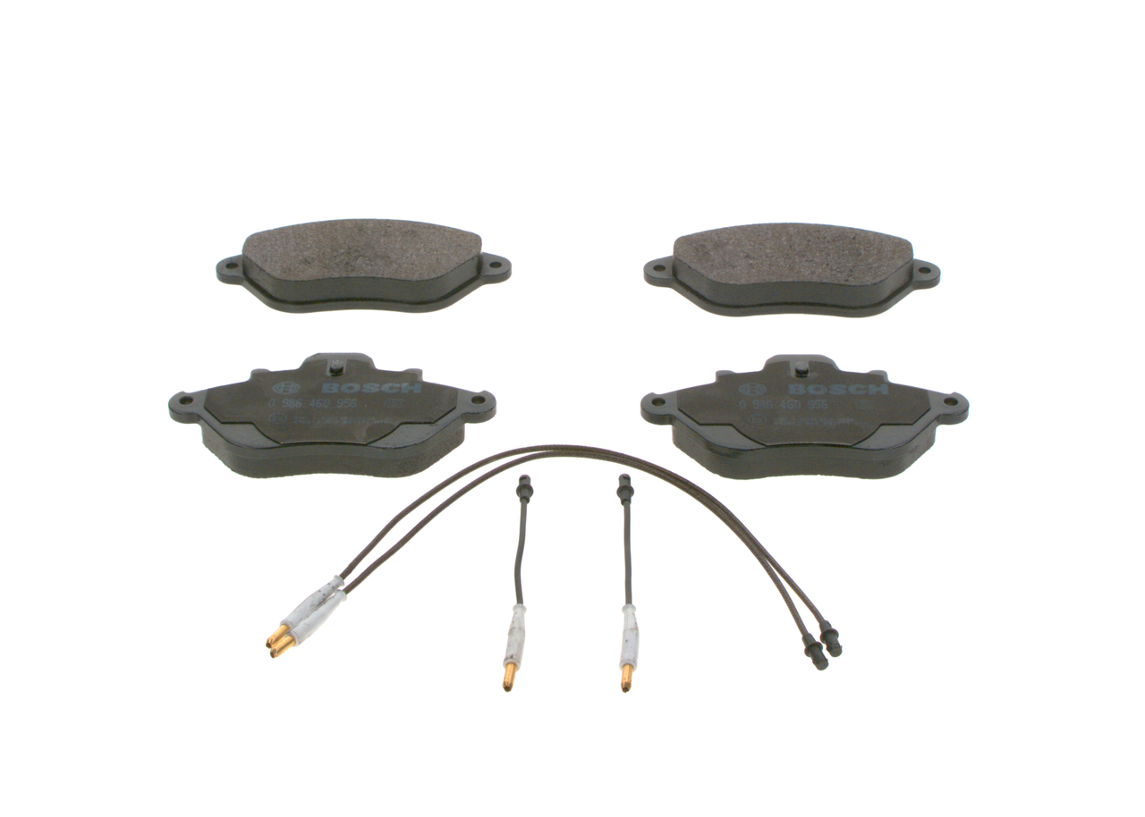 BOSCH 0 986 460 956 Bremsbelagsatz, Scheibenbremse