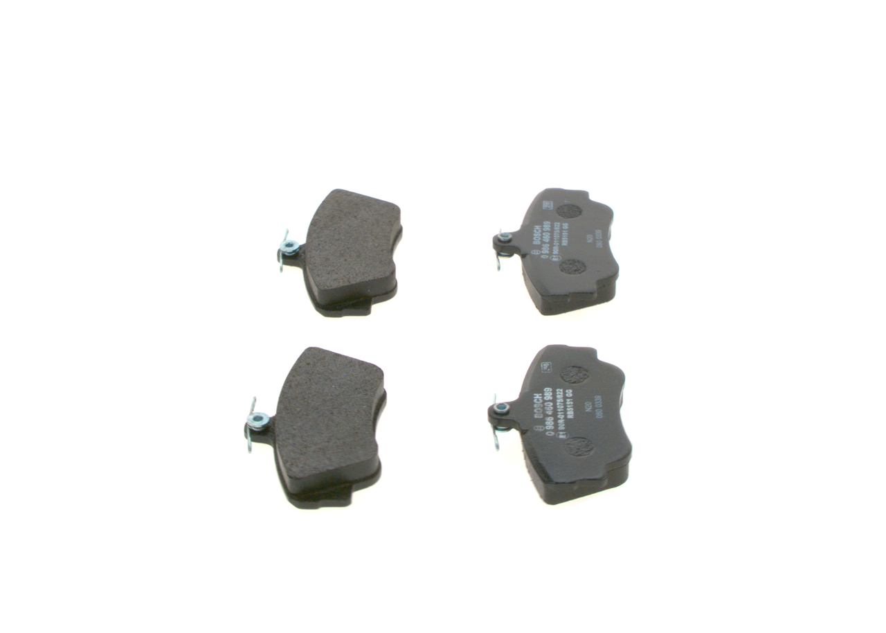 BOSCH 0 986 460 989 Bremsbelagsatz, Scheibenbremse