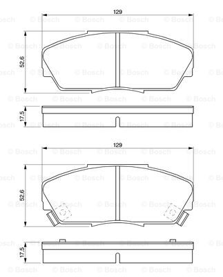 BOSCH 0 986 461 125 Kit...