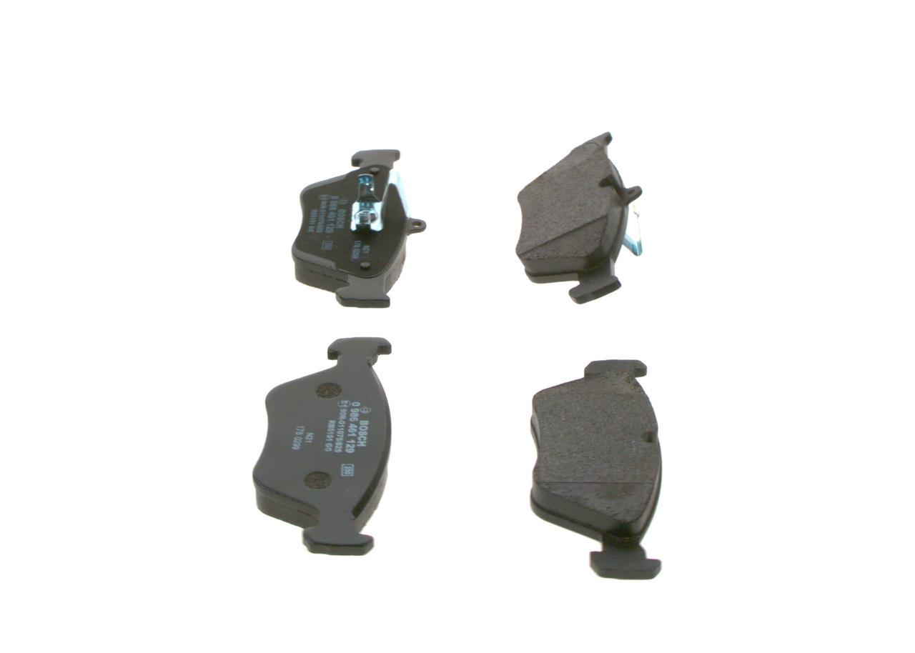 BOSCH 0 986 461 129 Bremsbelagsatz, Scheibenbremse