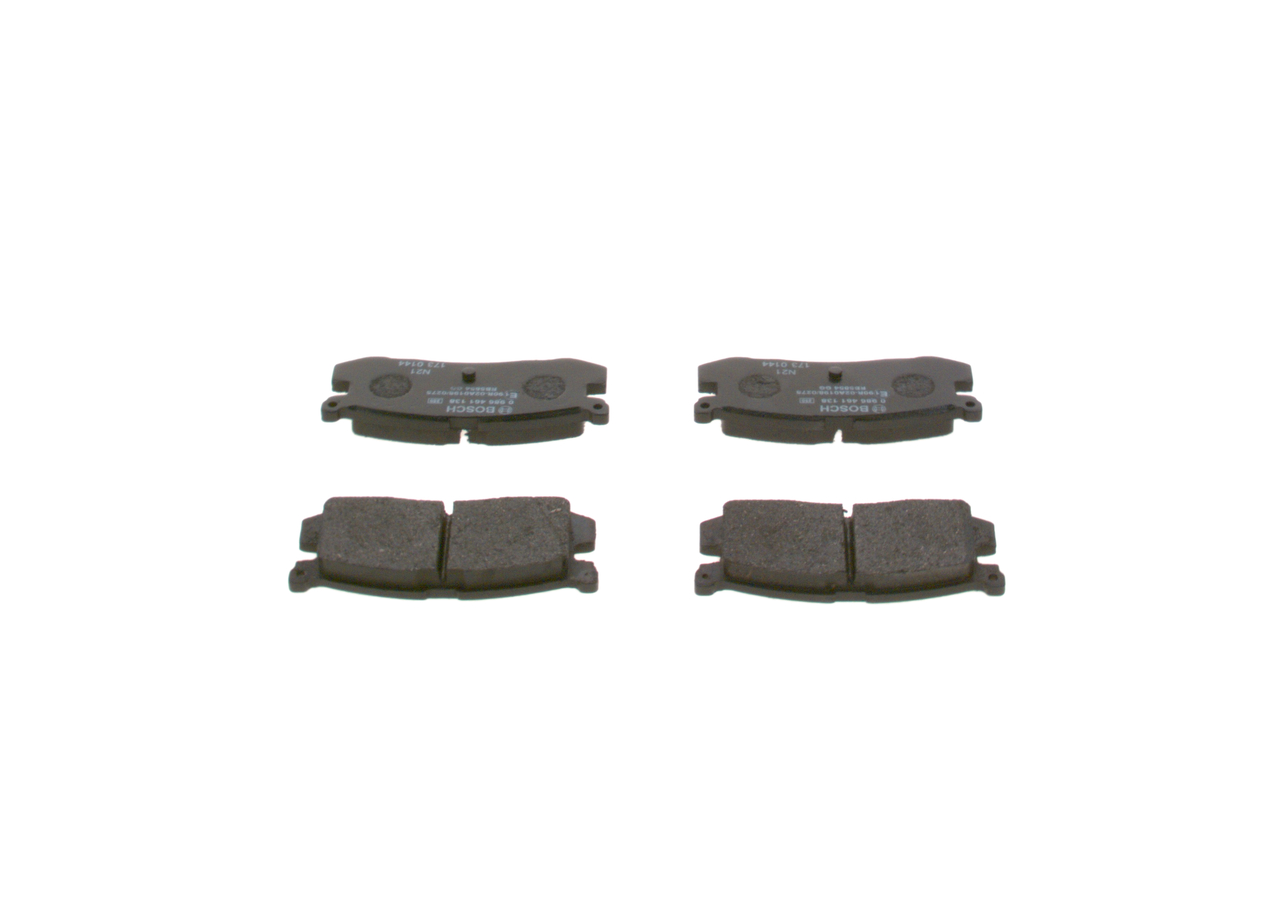 BOSCH 0 986 461 138 Bremsbelagsatz, Scheibenbremse