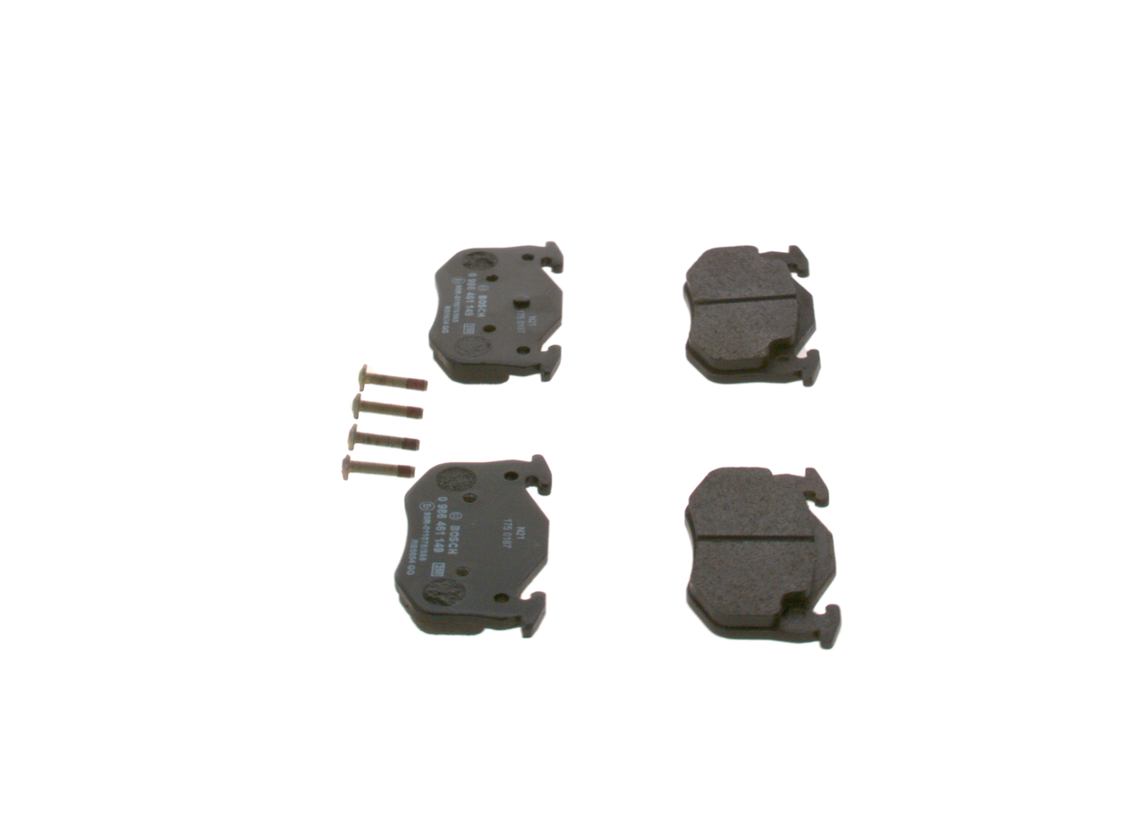 BOSCH 0 986 461 149 Bremsbelagsatz, Scheibenbremse