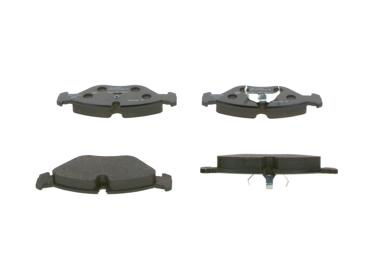 BOSCH 0 986 461 766 Bremsbelagsatz, Scheibenbremse