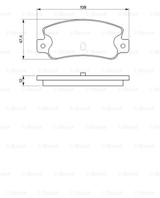 BOSCH 0 986 461 770 Brake...