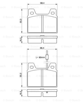 BOSCH 0 986 462 532 Brake...