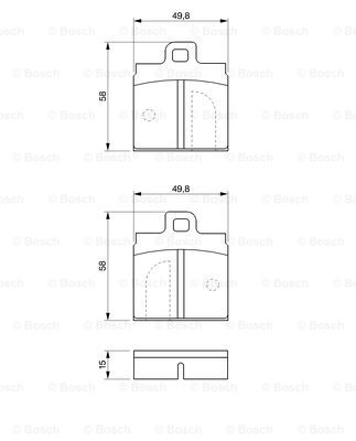 BOSCH 0 986 462 811 Brake...