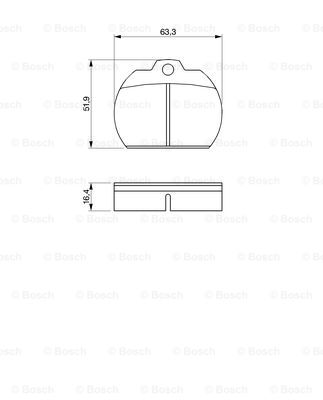 BOSCH 0 986 462 861 Brake...