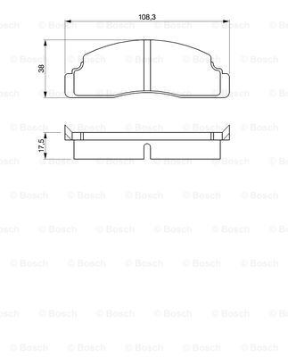 BOSCH 0 986 464 221 Brake...