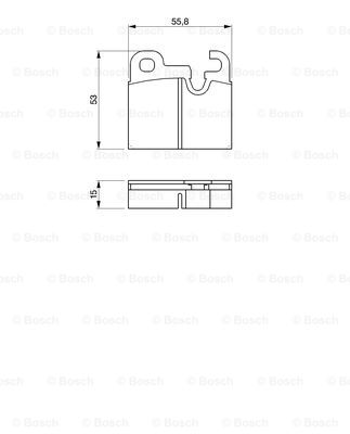 BOSCH 0 986 464 361 Brake...