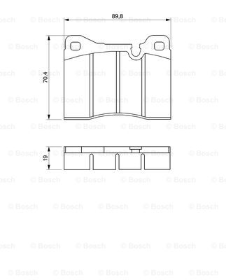 BOSCH 0 986 464 372 Brake...