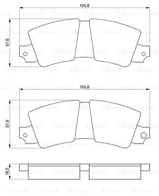 BOSCH 0 986 464 421 Kit...