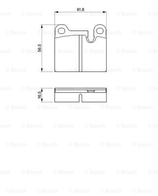 BOSCH 0 986 464 671 Brake...