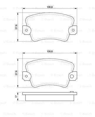 BOSCH 0 986 464 881 Brake...